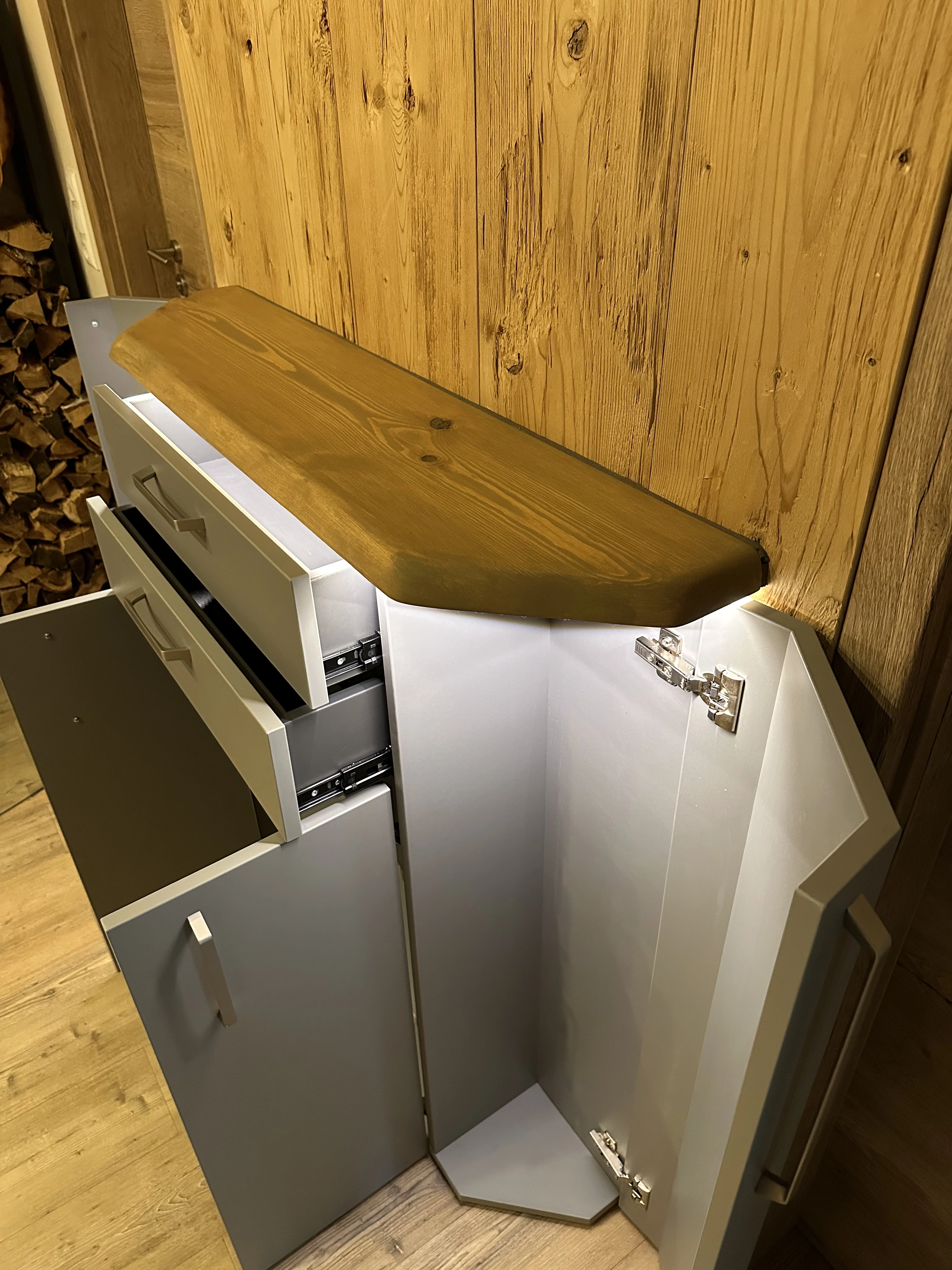 Funktionaler Schrank