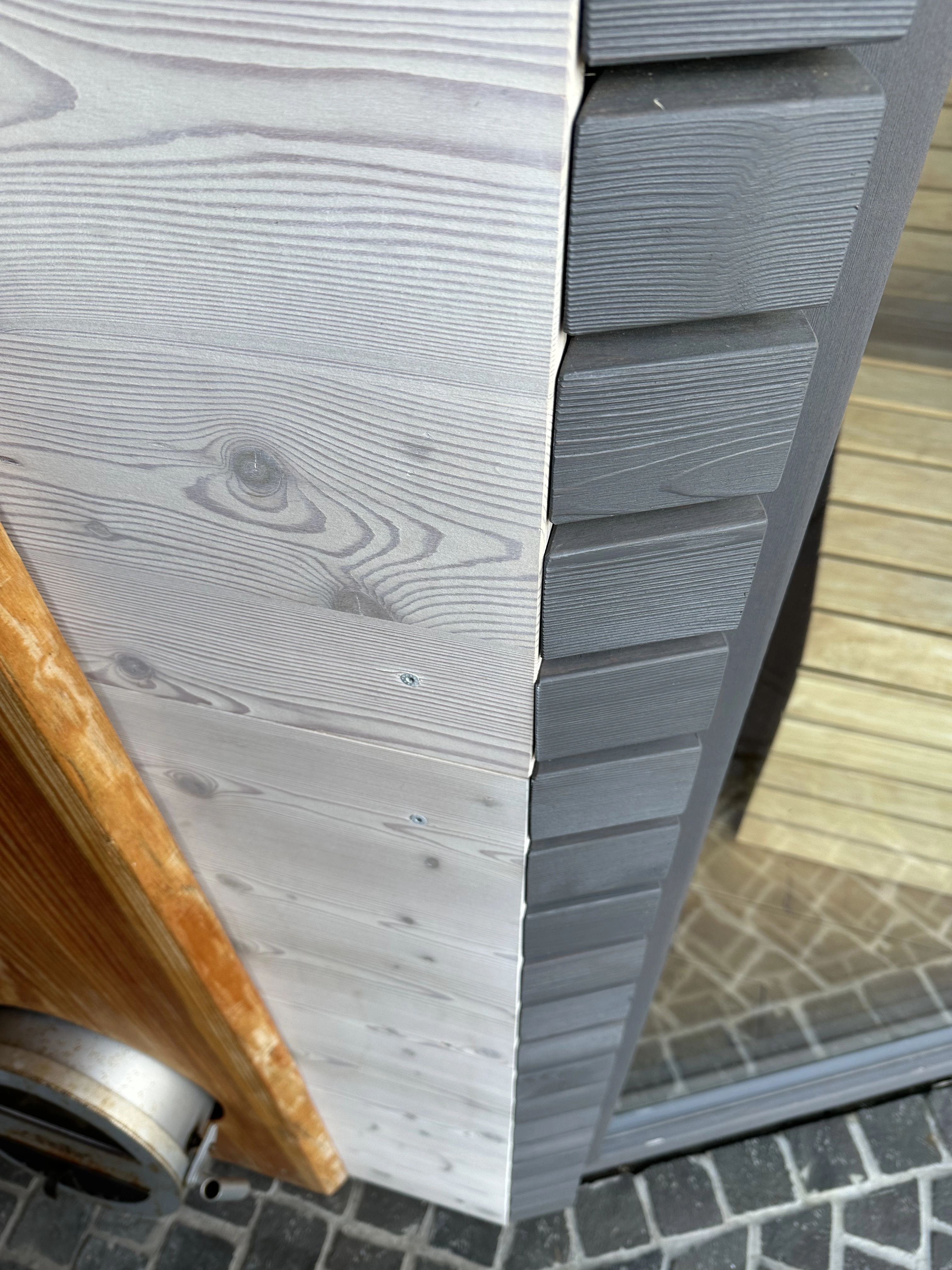 Sauna Fassade